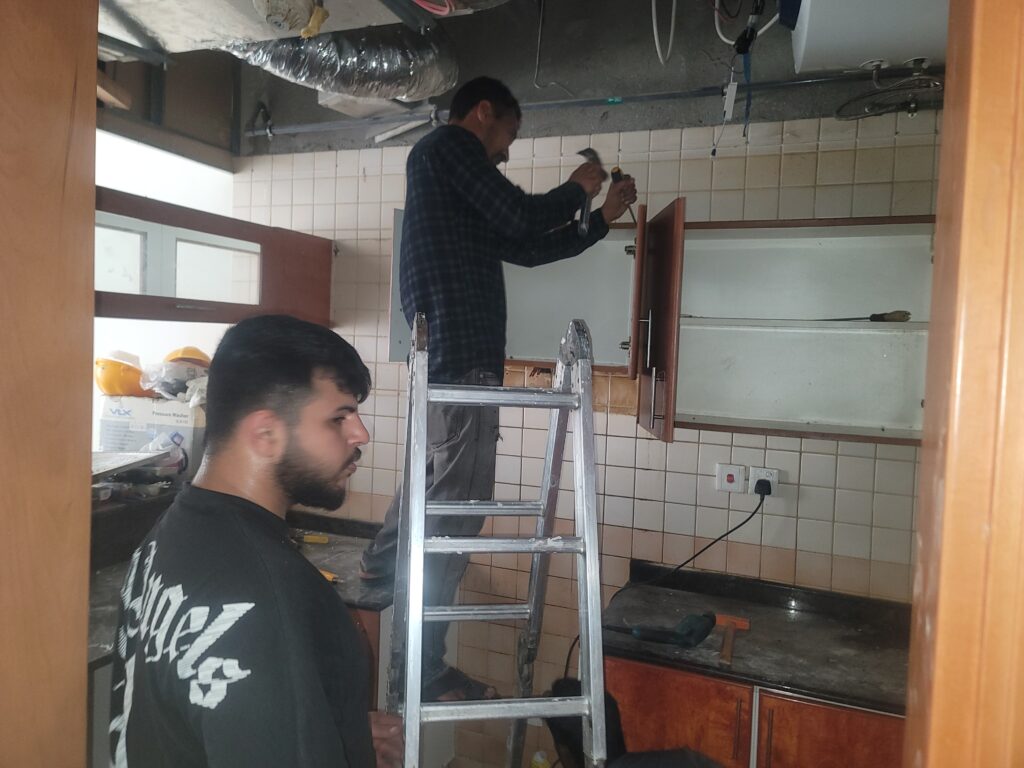 Old kitchen change nnew fix